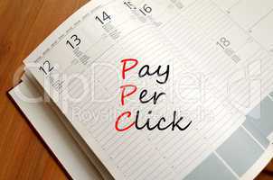 Pay Per Click Concept