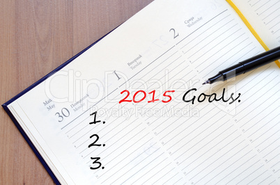 2015 Goals concept