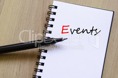 Events concept