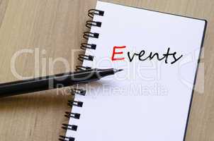 Events concept