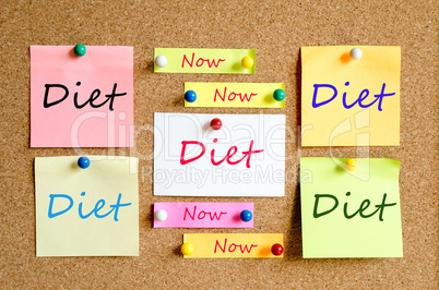 Diet Now Concept