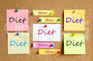 Diet Now Concept