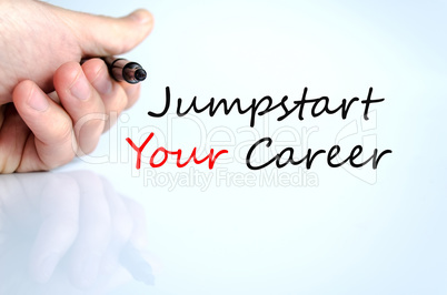 Jumpstart Your Career Concept