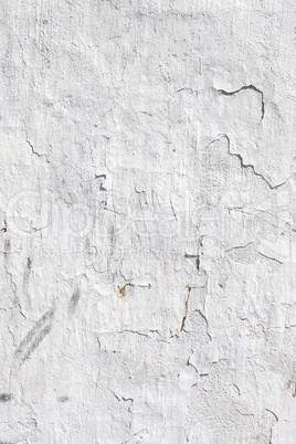 Grungy white concrete wall background