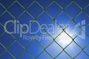 chain link fence