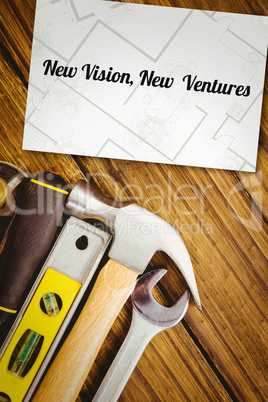 New vision, new  ventures against white card
