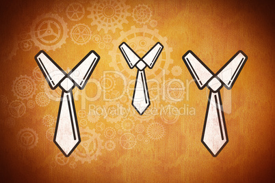 Composite image of shirt and tie