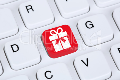 Geschenke online Shopping einkaufen bestellen im Internet