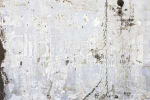 Grungy white concrete wall background