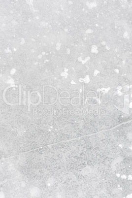 Ice Background From Top Of