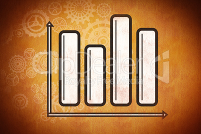 Composite image of bar chart