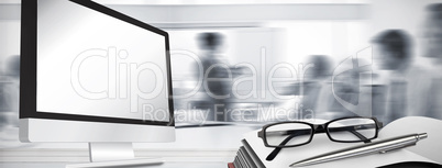 Composite image of computer screen