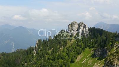 Mountain landscape in Bavarian Alps, Germany