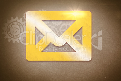 Composite image of envelope