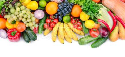 fresh fruits and vegetables