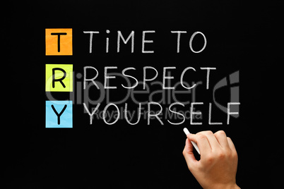 TRY - Time to Respect Yourself