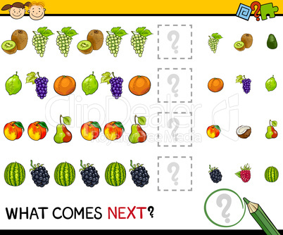 what comes next game cartoon