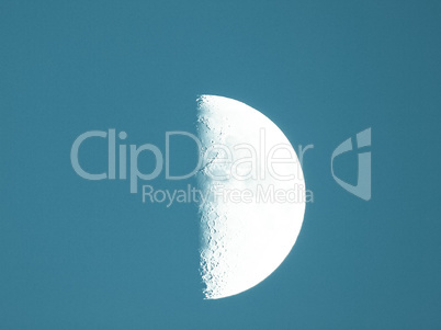 First quarter moon