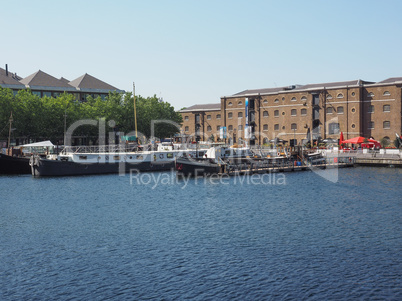 West India Quay in London