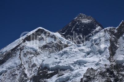Peak of Mt Everest