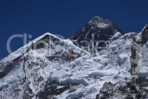 Peak of Mt Everest