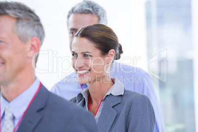 businesswomen during a meeting