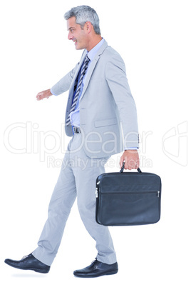 Businessman with balance issues