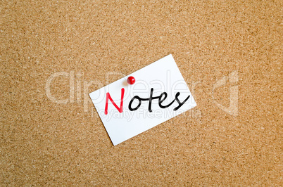 Sticky Note Notes Concept