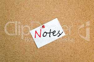 Sticky Note Notes Concept
