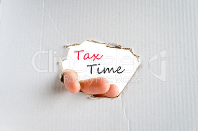 Tax Time Concept