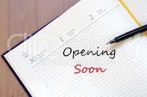 Opening Soon Concept