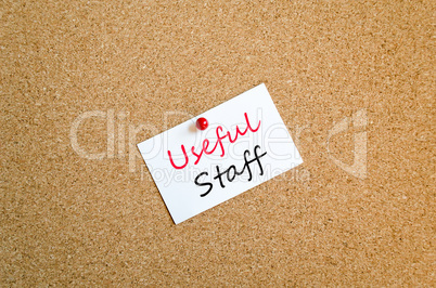 Useful Staff Sticky Note Concept