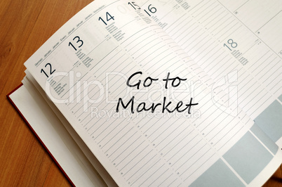 Go to market Concept Notepad