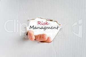 Risk Managment Concept