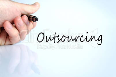 Outsourcing Concept