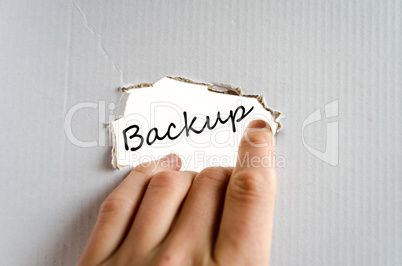 Backup concept