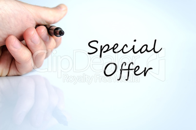 Special Offer Concept