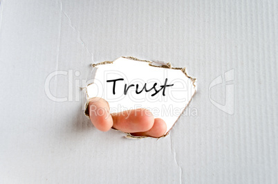 Trust concept