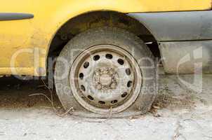 Flat tire