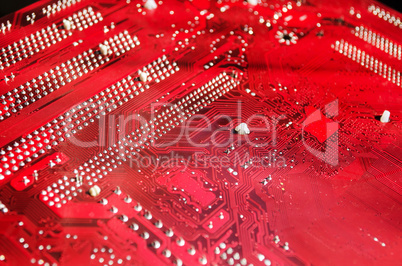 Red Motherboard