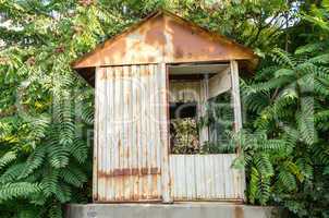 Metal shed