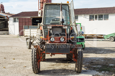 Old tractor