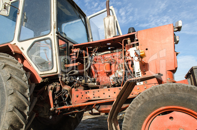 Old tractor