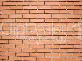 Orange brick wall