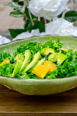 fresh avocado salad