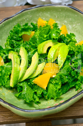 fresh avocado salad