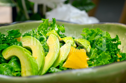 fresh avocado salad