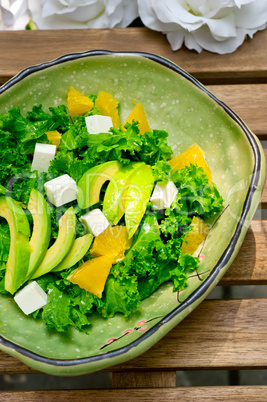 fresh avocado salad