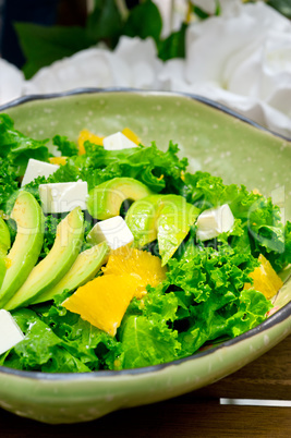 fresh avocado salad