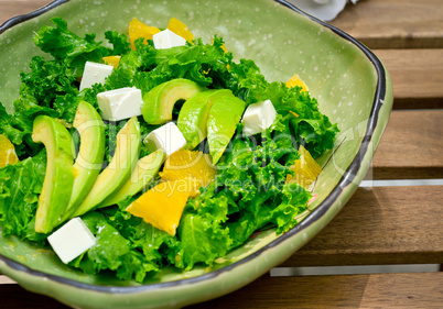 fresh avocado salad